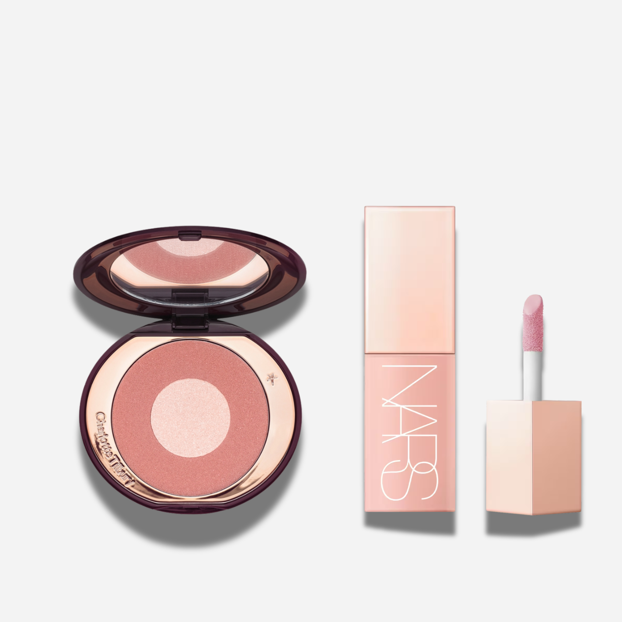 Charlotte Tilbury & NARS Blush Duo – Pillow Talk & Behave